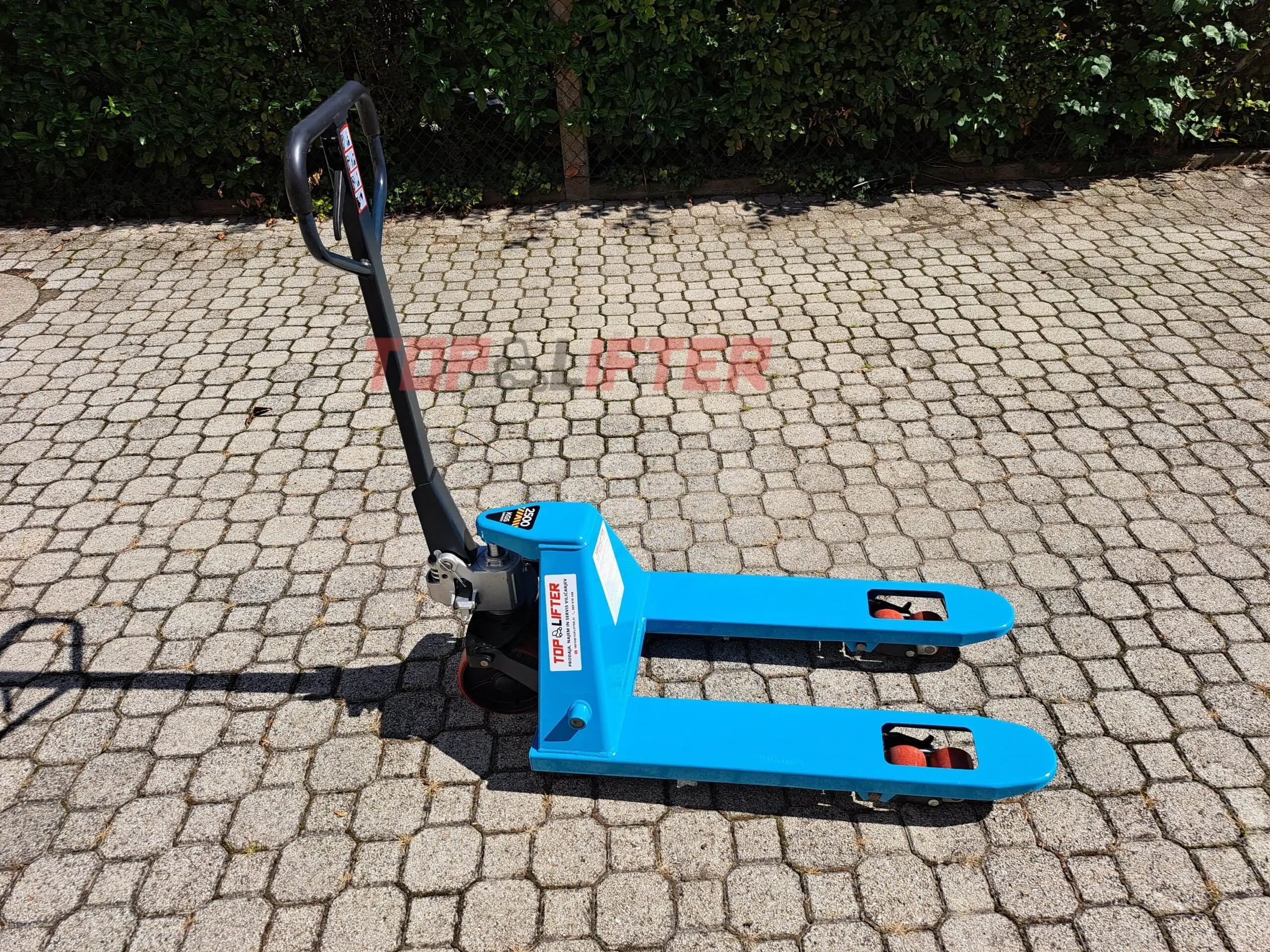 TOPLIFTER ROČNI PALETNI VILIČAR KRATKI 2500 kg 800 mm - slika 7