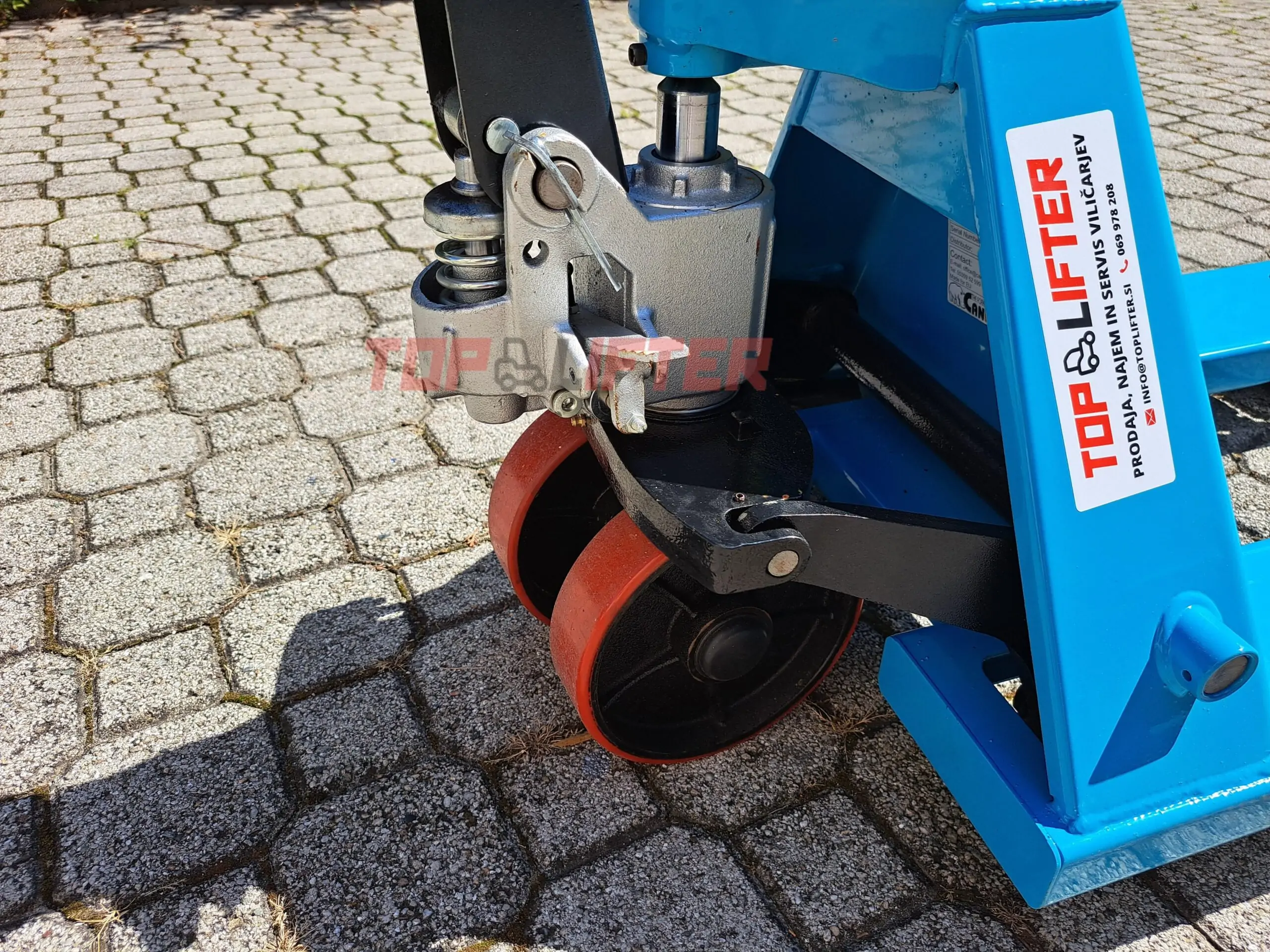 TOPLIFTER ROČNI PALETNI VILIČAR KRATKI 2500 kg 800 mm - slika 11
