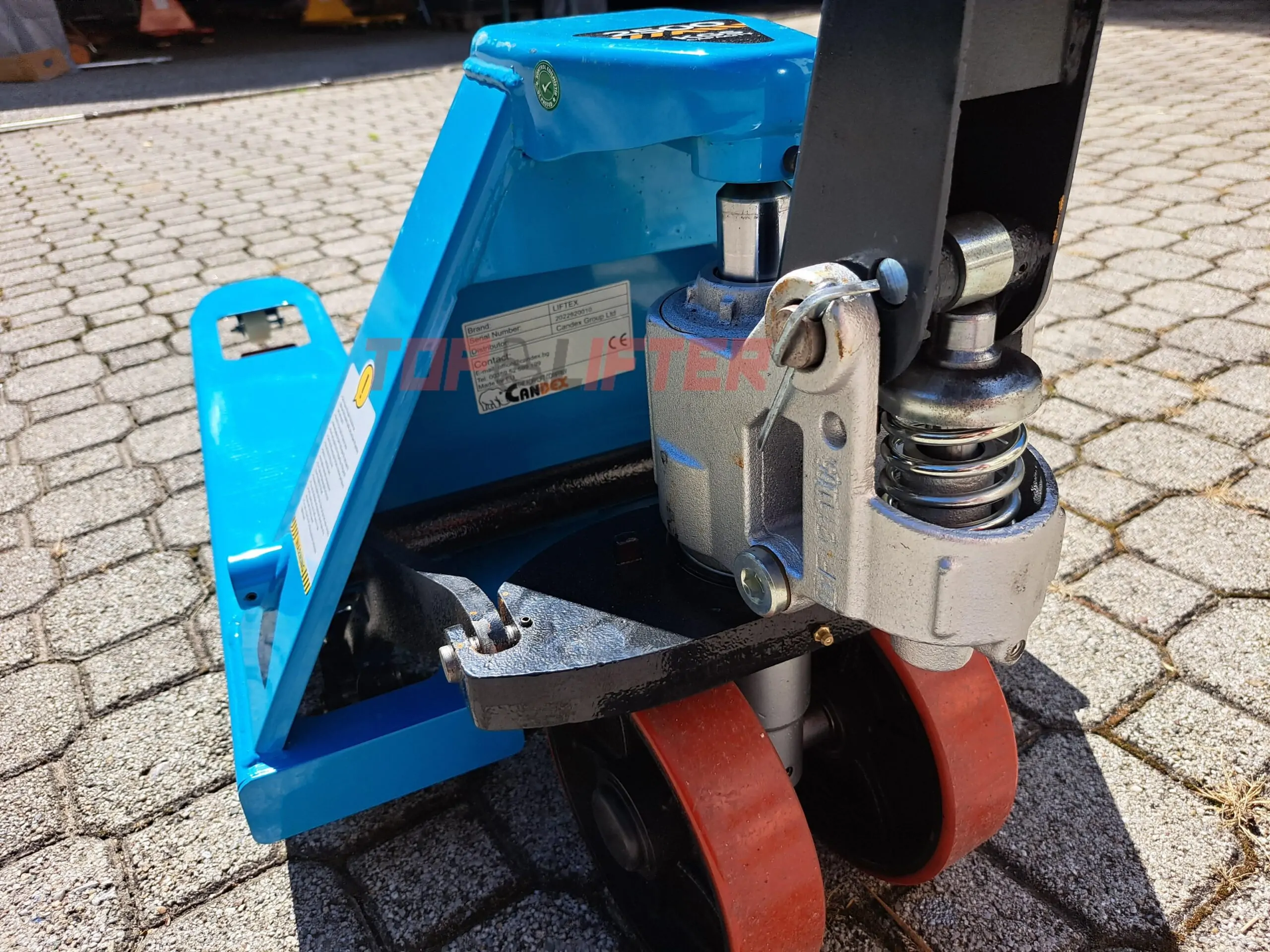 TOPLIFTER ROČNI PALETNI VILIČAR KRATKI 2500 kg 800 mm - slika 13