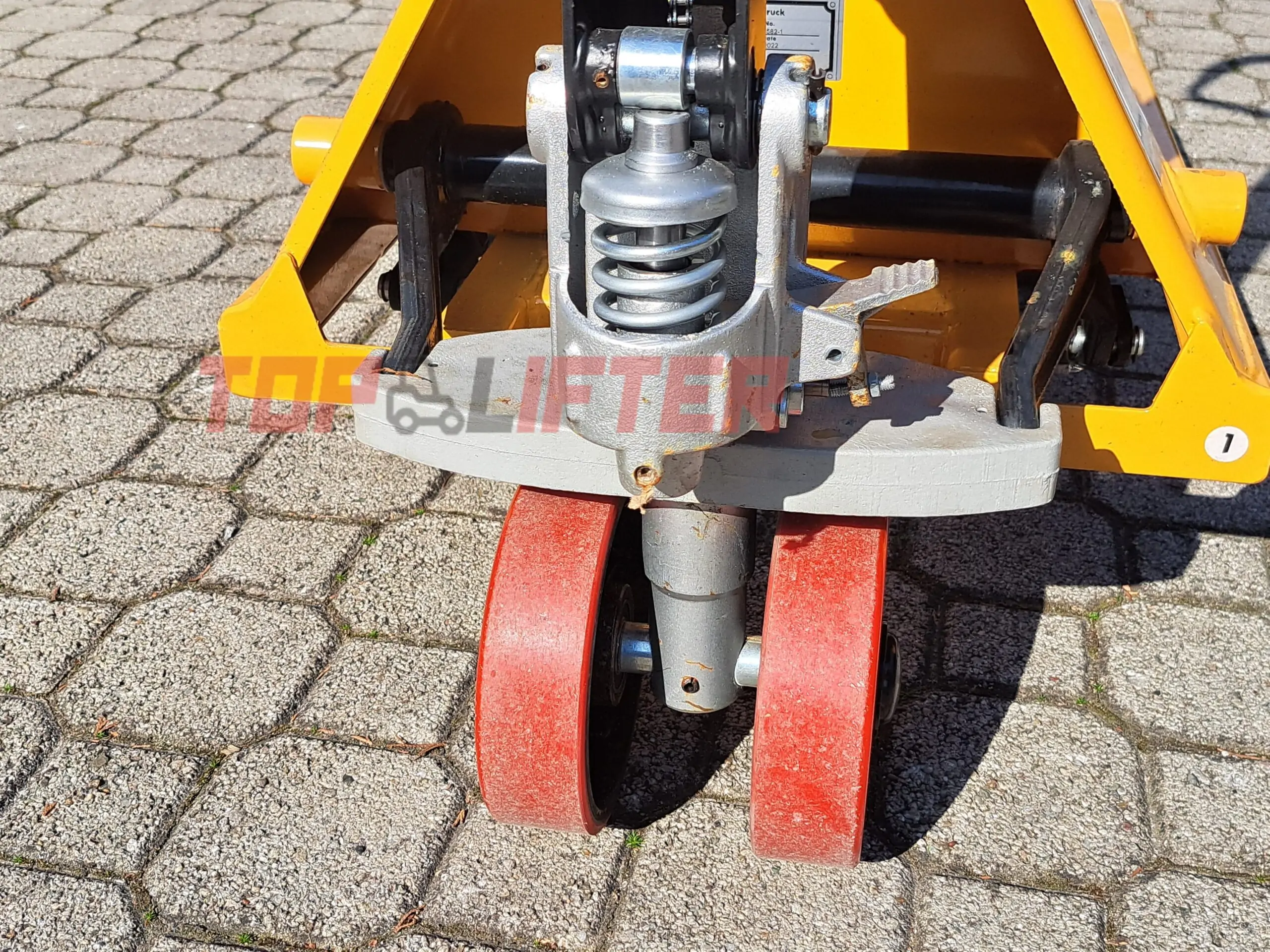 TOPLIFTER ROČNI PALETNI VILIČAR KRATKI 2500 kg 800 mm - slika 2