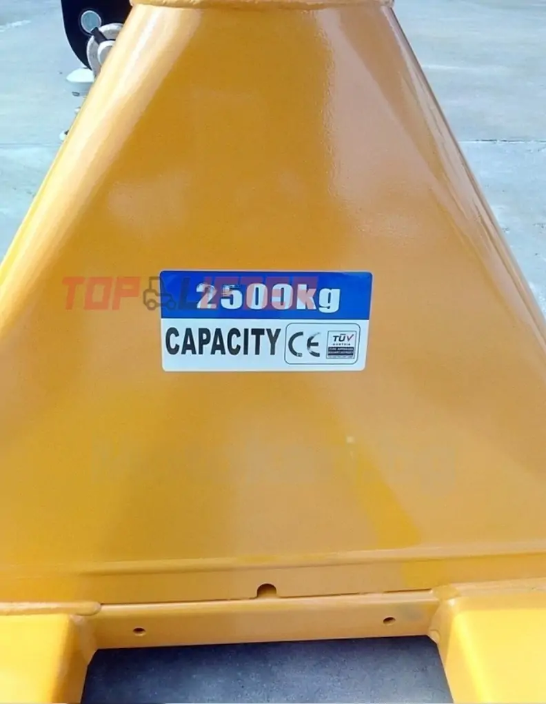 TOPLIFTER ROČNI PALETNI VILIČAR KRATKI 2500 kg 800 mm - slika 6