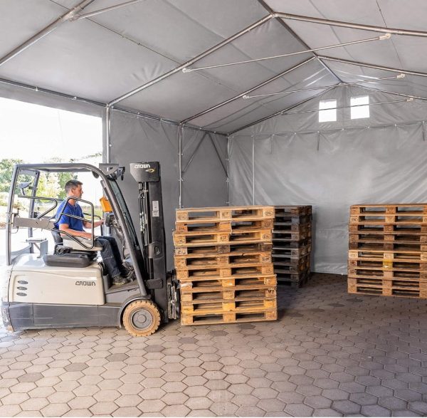 modular garage storage tent prof 5x10x3.9x3 b