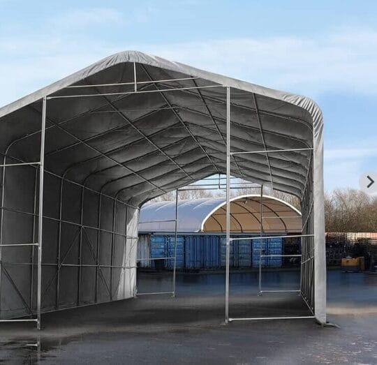 toplifter skladiščni industrijski šotor 8x36x5.25x4