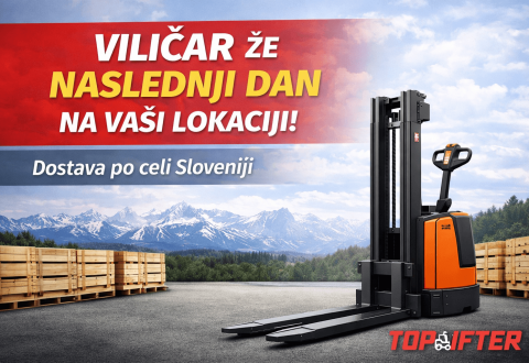 Nakup viličarja v Ljubljani, Celju, Kopru ali kjerkoli v Sloveniji