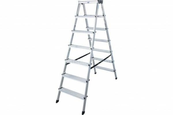 Aluminijasta zložljiva delovna lestev TOPLIFTER 3,05 m