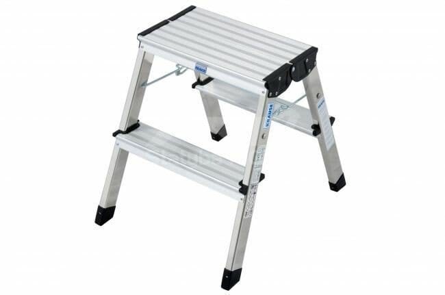 Aluminijasta zložljiva lestev toplifter 2,45 m