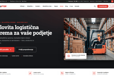 Dobrodošli na novi spletni strani TOPLIFTER