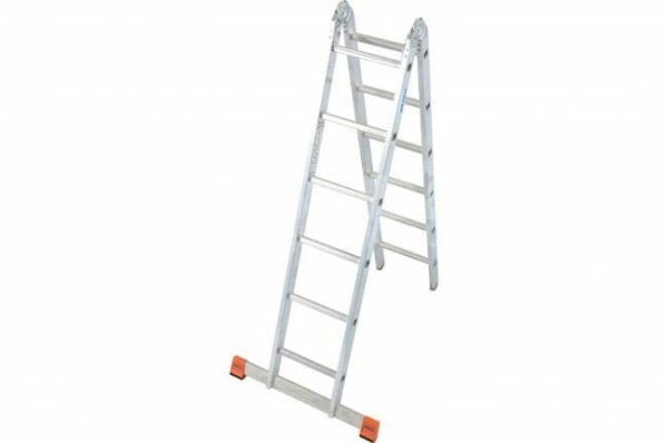 Večnamenska aluminijasta lestev TOPLIFTER 2×6 4,40 m
