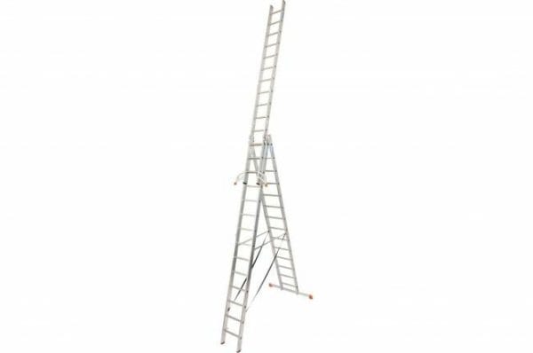 Večnamenska aluminijasta lestev TOPLIFTER 3×14 10,90 m